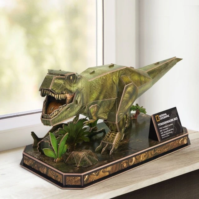 CubicFun Παζλ 3D National Geographic Τυραννόσαυρος Ρεξ 52 τεμ.