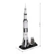 CubicFun Puzzle 3D NASA Rocket Apollo Saturn V 136h.
