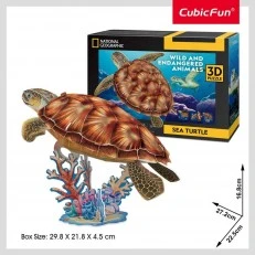 CubicFun Παζλ 3D National Geographic Θαλάσσια χελώνα 31 τεμ.