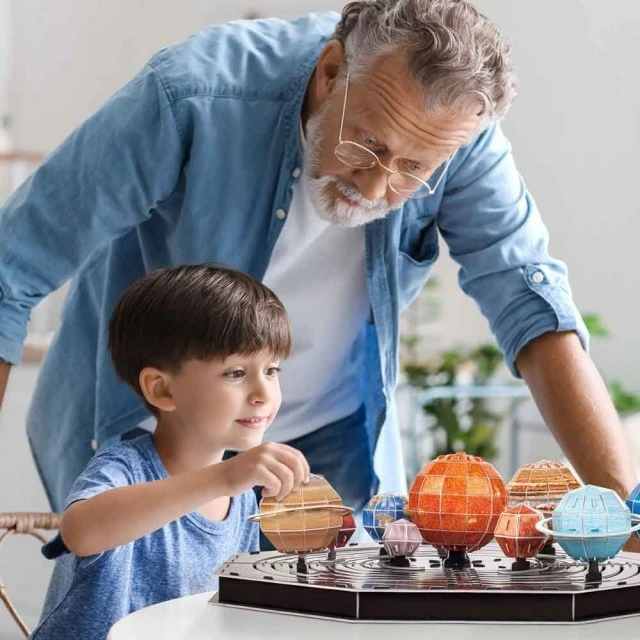 CubicFun Παζλ 3D National Geographic Ηλιακό σύστημα 173 τεμ.