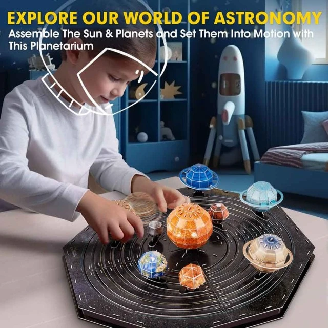 CubicFun Παζλ 3D National Geographic Ηλιακό σύστημα 173 τεμ.