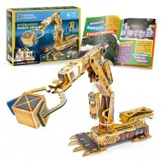 CubicFun Παζλ 3D National Geographic STEM Ρομπότ με υδραυλικό βραχίονα
