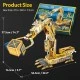 CubicFun 3D Puzzle National Geographic STEM Ρομπότ με υδραυλικό βραχίονα