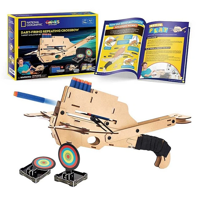 CubicFun Παζλ 3D National Geographic STEM Βαλλίστρα