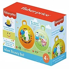 Μπάλα άλματος Fisher-Price® Hop Hop με τρόμπα ποδιού 45εκ.