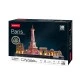 CubicFun Puzzle 3D City Line Paris 115h. με φώτα LED