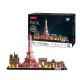 CubicFun Puzzle 3D City Line Paris 115h. με φώτα LED