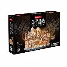 Cubic Fun 3D Φυσικό Μουσείο Σκελετού Μαμούθ Παζλ με Φώτα LED