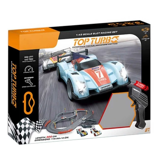 OCIE SOBA Slot Top Turbo Race Track 2 Cars 300 cm.