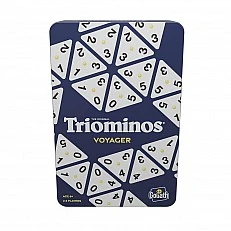 Ταξιδιωτικό παιχνίδι Goliath Triominos σε μεταλλικό κουτί