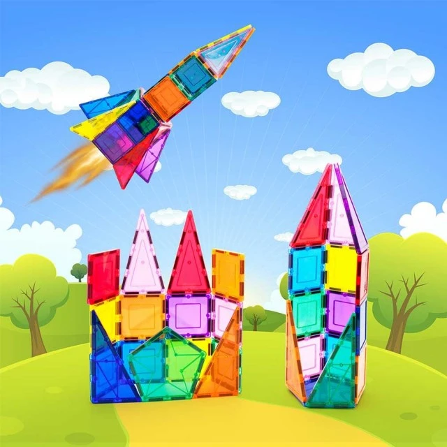 Μαγνητική κατασκευή Picasso STEAM Rocket 32 τεμάχια
