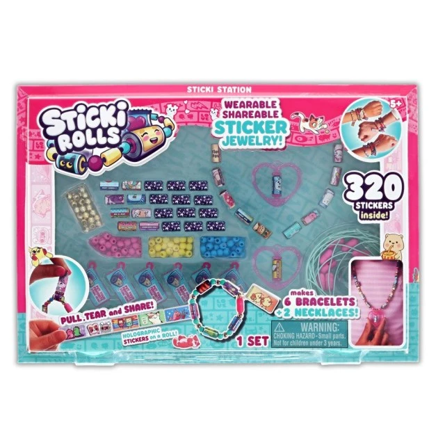 Κοσμήματα Sticki Rolls DIY με 320 αυτοκόλλητα