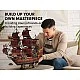 CubicFun Puzzle 3D Ship Queen Anne's Anniversary Edition 391h.