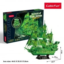 CubicFun Puzzle 3D πλοίο Flying Dutchman 360h. Λάμψη στο σκοτάδι