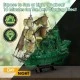 CubicFun Puzzle 3D πλοίο Flying Dutchman 360h. Λάμψη στο σκοτάδι