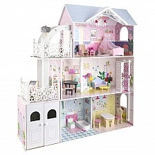 Ξύλινο Μεγάλο Κουκλόσπιτο Νία