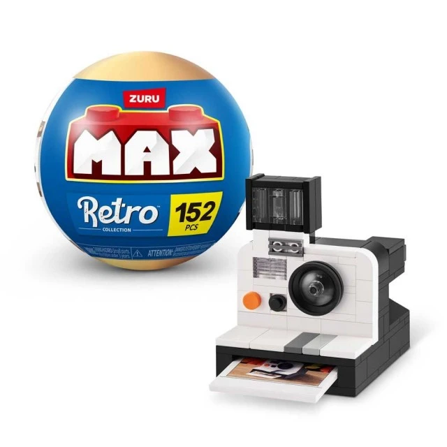 MAX κατασκευαστικό σετ Ρετρό αντικείμενα Retro