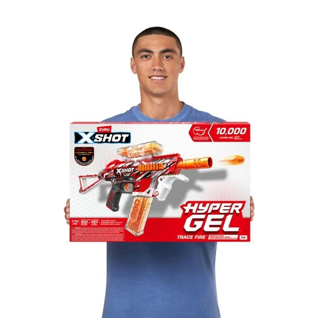 X Shot HYPER GEL μπλάστερ με μπίλιες γέλης Trace Fire