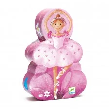 Παιδικό παζλ Μπαλαρίνα με λουλούδι