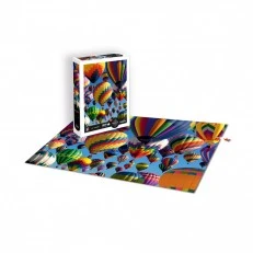 Μπαλόνια παζλ στον ουρανό της Γαλλίας