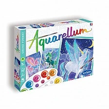 Χρωματισμός με χρώματα ακουαρέλας Pegasus μεγάλου σχήματος