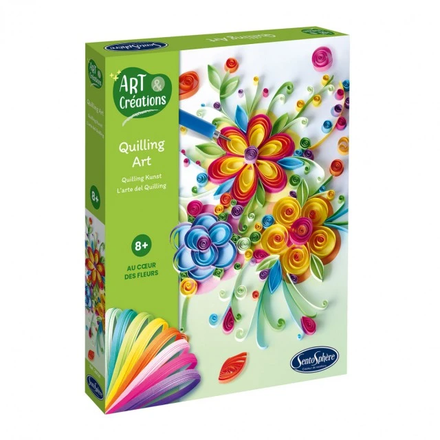 Φτιάξτε λουλούδια από χάρτινες λωρίδες quilling