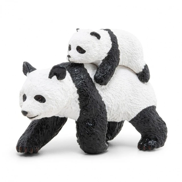 Ειδώλιο Panda με μωρό panda