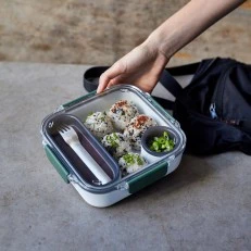 Κουτί μεσημεριανού γεύματος Πρωτότυπο χρώμα ελιάς