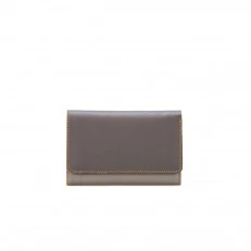 Πορτοφόλι Medium Tri Fold χρώμα fumo
