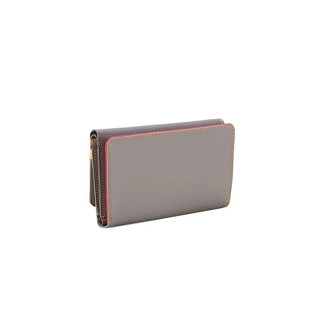 Πορτοφόλι Medium Tri Fold χρώμα fumo