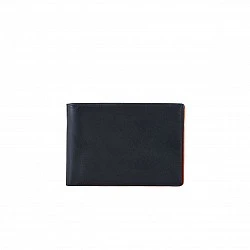 Πορτοφόλι με προστασία RFID και τσέπη διαβατηρίου Χρώμα πορτοκαλί