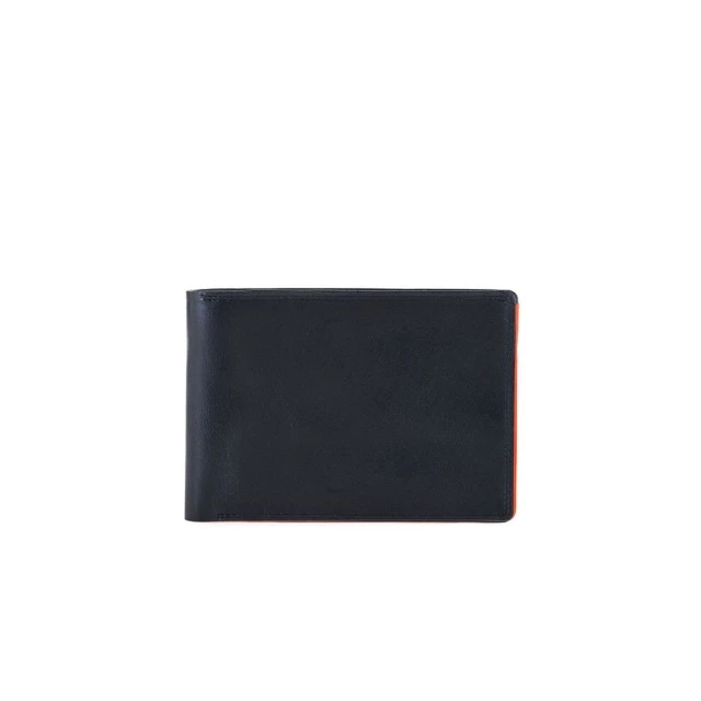Πορτοφόλι με προστασία RFID και τσέπη διαβατηρίου Χρώμα πορτοκαλί