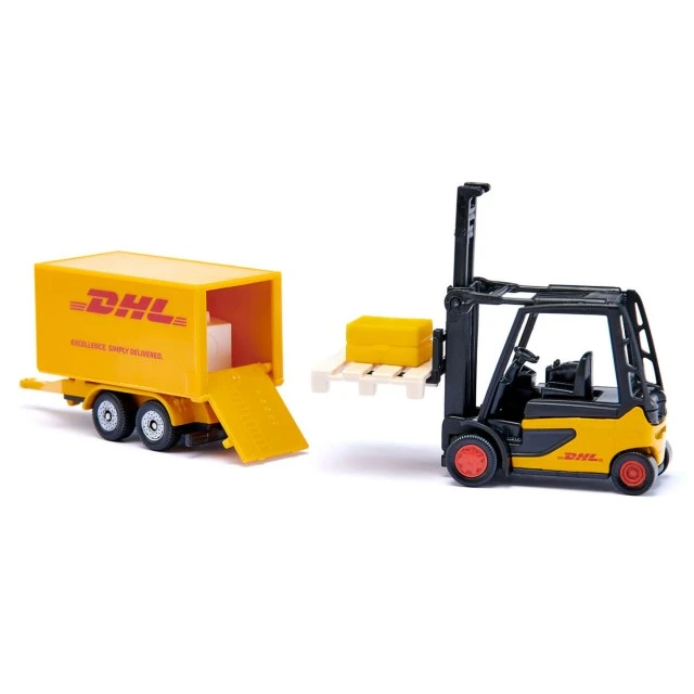 Σετ παιχνιδιών οχημάτων logistics DHL