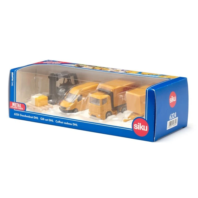 Σετ παιχνιδιών οχημάτων logistics DHL