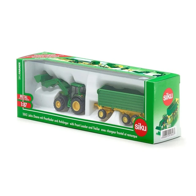 Παιχνίδι τρακτέρ John Deere με τρέιλερ