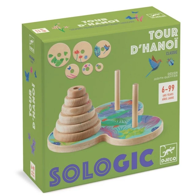 Το παιχνίδι παζλ Towers of Hanoi