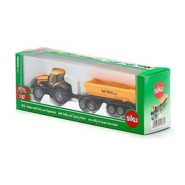 Παιχνίδι τρακτέρ JCB 8250 με ανατρεπόμενο 3 άξονες