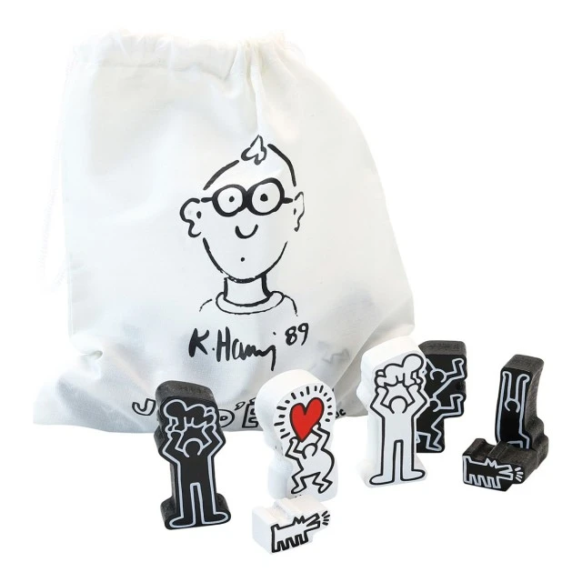 Ένα παιχνίδι σκάκι που σχεδιάστηκε από τον Keith Haring