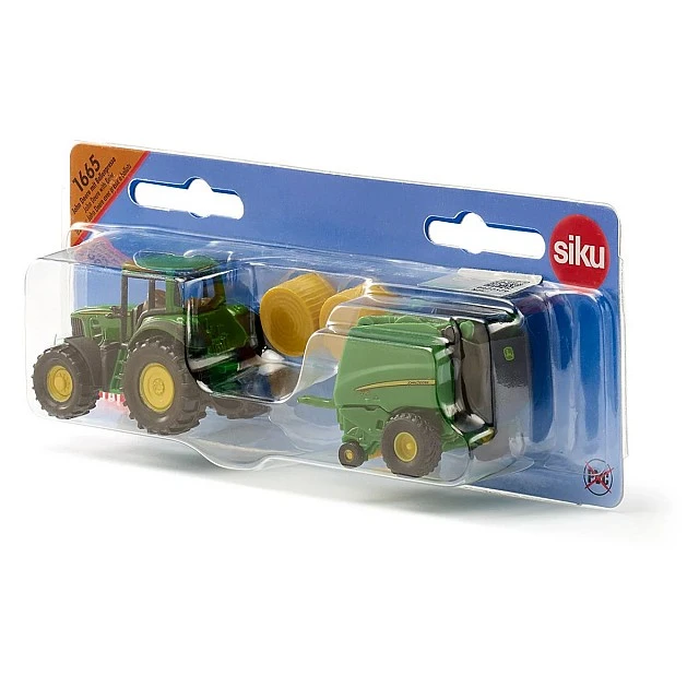 τρέιλερ John Deere και τρακτέρ δέματος