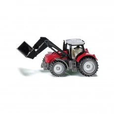 Παιχνίδι τρακτέρ Massey Ferguson με μπροστινό φορτωτή