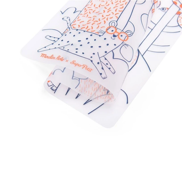 Σετ χρωματισμού σιλικόνης με 5 μαρκαδόρους