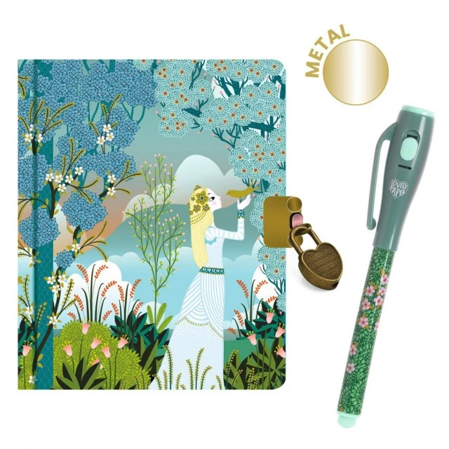 Μίνι μυστικό ημερολόγιο Charlotte Magic Pen
