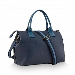 Τσάντα Fia 34cm 26,5cm Χρώμα μπλε