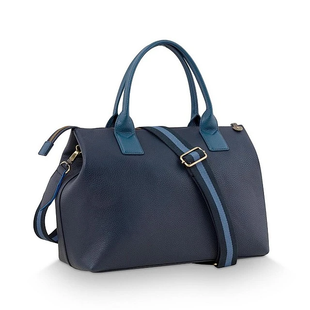 Τσάντα Fia 34cm 26,5cm Χρώμα μπλε