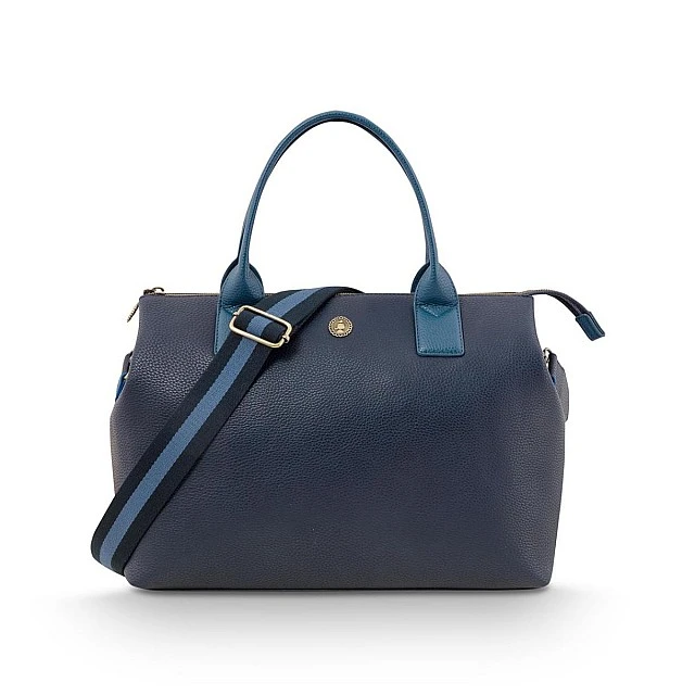 Τσάντα Fia 34cm 26,5cm Χρώμα μπλε