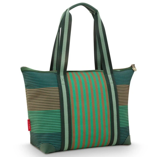 Τσάντα Tilda Tote 47cm 37cm Χρώμα πράσινο