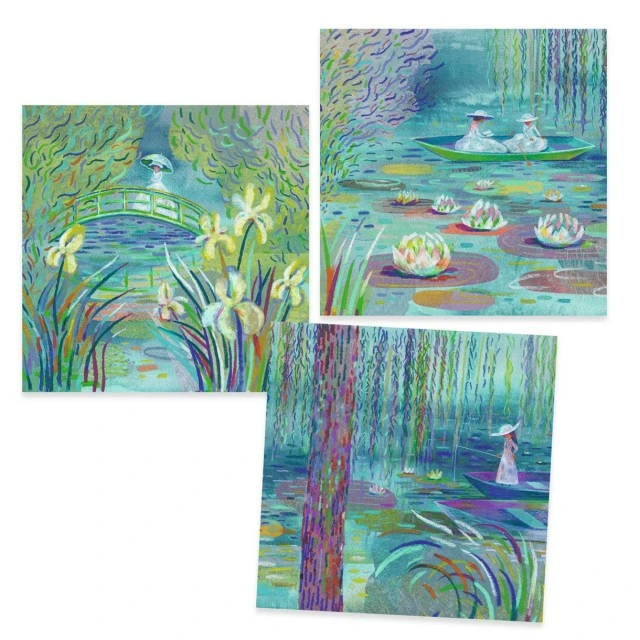 Εμπνευστείτε με το Water Lily Pond Kit - Monet