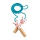 Lea the kitten jump rope