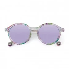 Οβάλ γυαλιά ηλίου Χρώμα ροζ