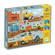 Παζλ με κινούμενα μέρη μηχανημάτων κατασκευής